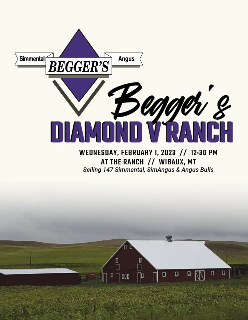 Begger's Diamond V Ranch Bill Pelton Livestock, LLC